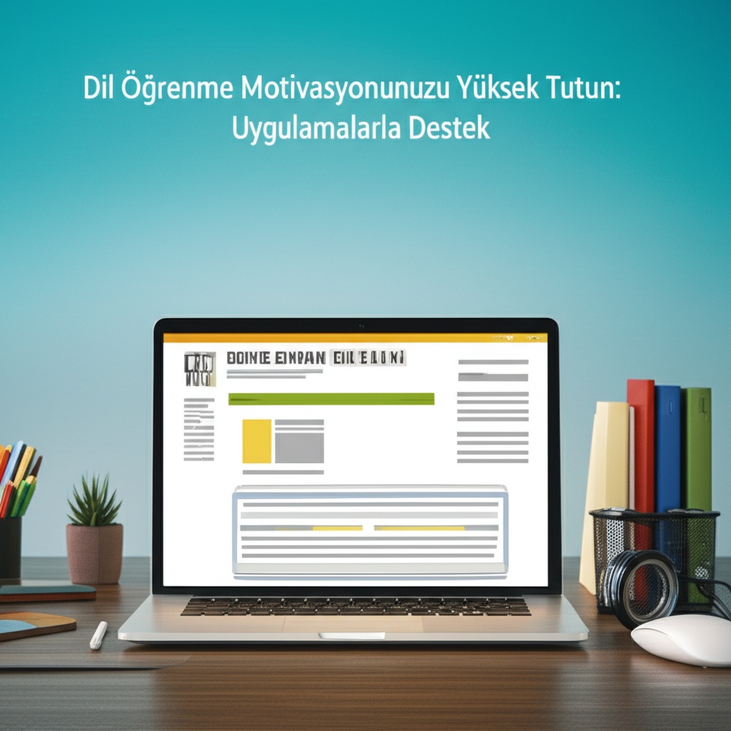 Dil Öğrenme Motivasyonunuzu Yüksek Tutun: Uygulamalarla Destek