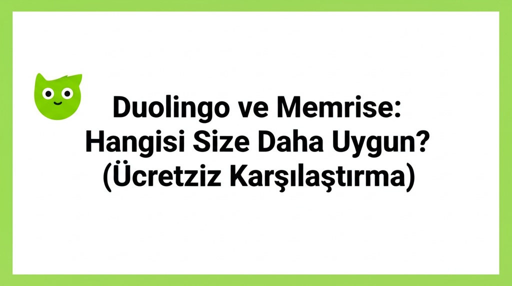 Duolingo ve Memrise: Hangisi Size Daha Uygun? (Ücretsiz Karşılaştırma)