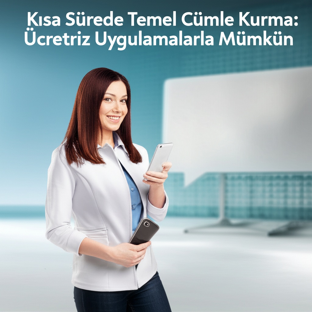 Kısa Sürede Temel Cümle Kurma: Ücretsiz Uygulamalarla Mümkün