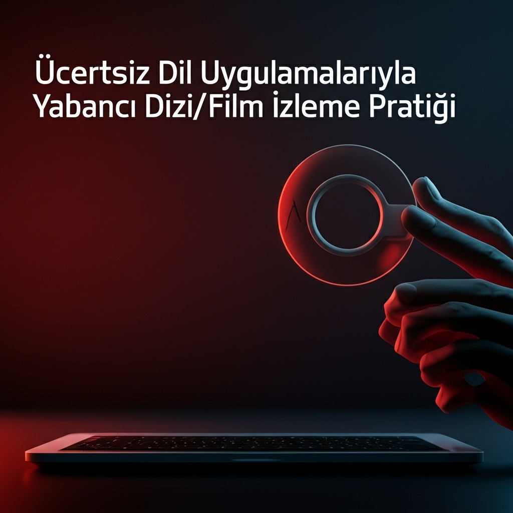 Ücretsiz Dil Uygulamalarıyla Yabancı Dizi/Film İzleme Pratiği