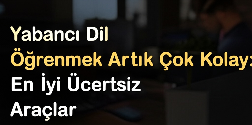 Yabancı Dil Öğrenmek Artık Çok Kolay: En İyi Ücretsiz Araçlar